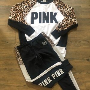 Vs pink cheetah outfit